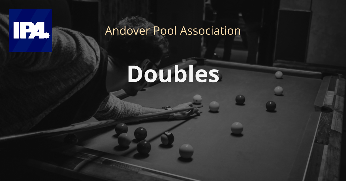 Doubles | Andover Pool Association